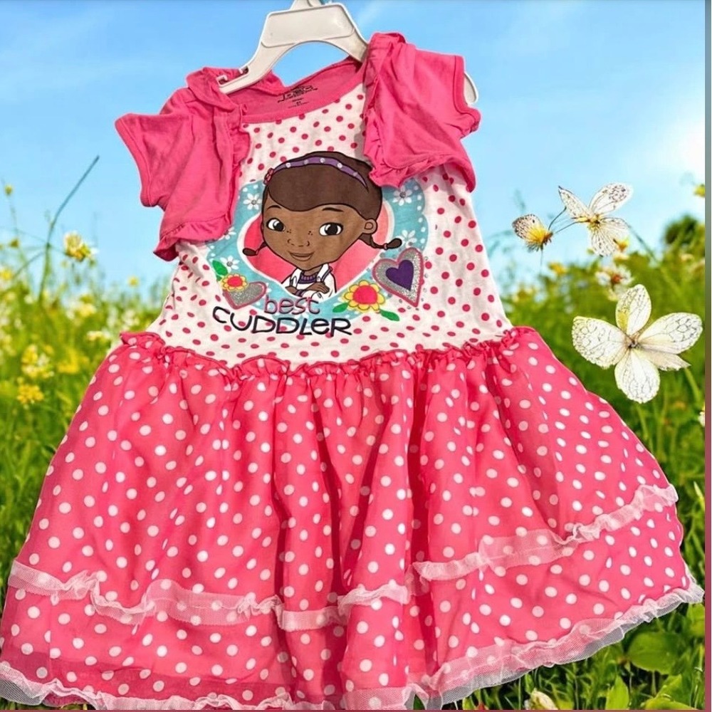 NWT 15 Disney Doc Mc Stuffins girls 5T dresses for‎ $20.